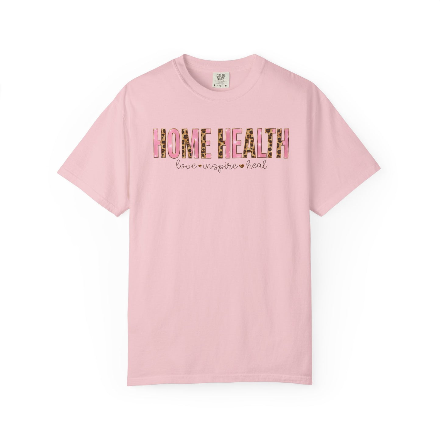 Home Health Floral T-Shirt — Caregiver Appreciation Tee