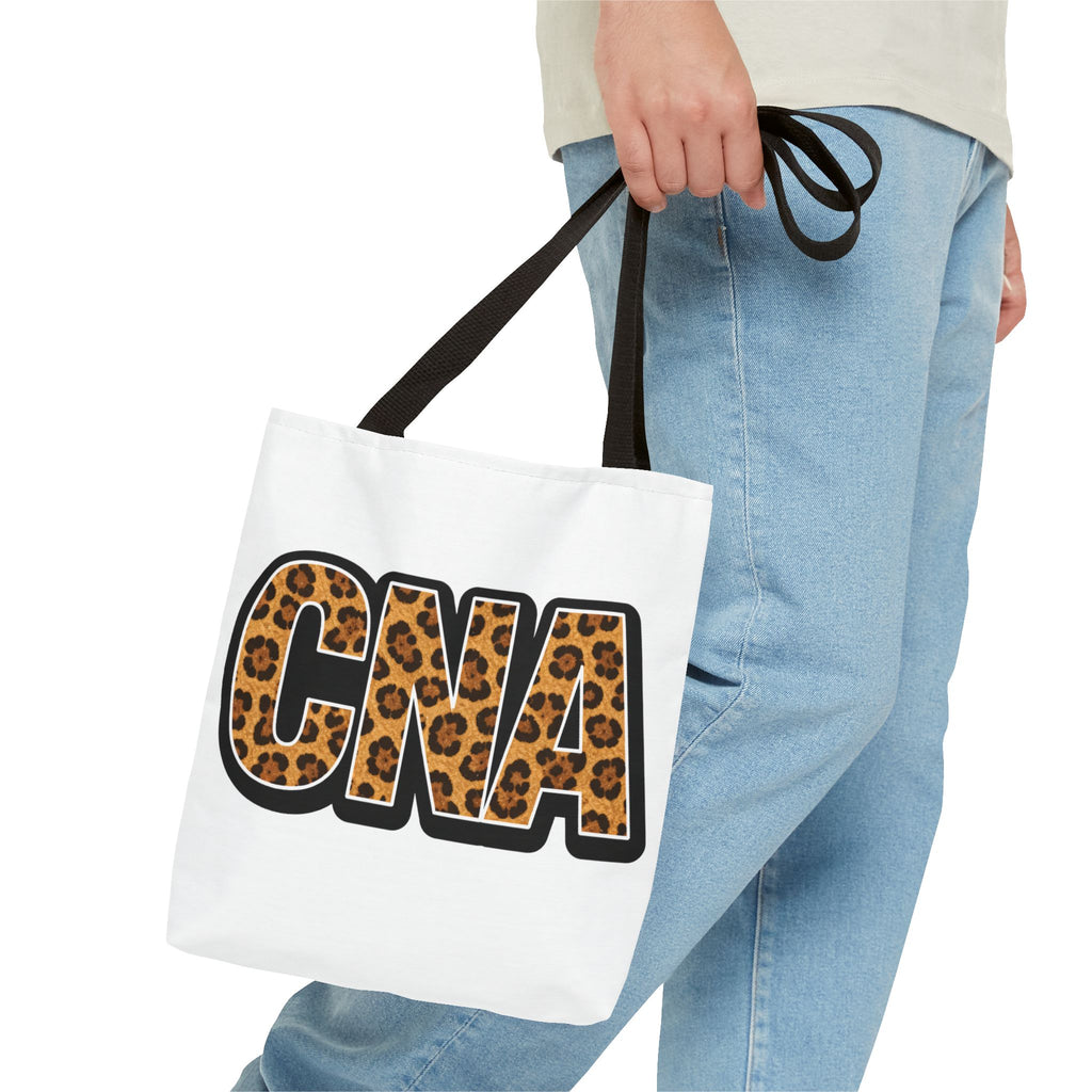 CNA Leopard Print Tote Bag –