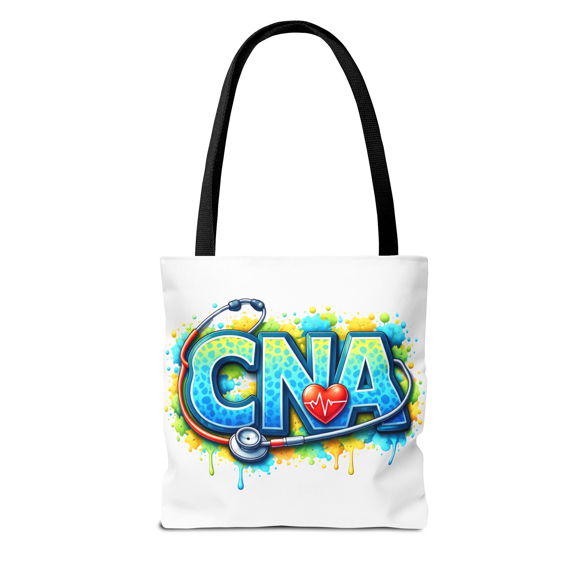 CNA Stethoscope Tote Bag – Colorful Healthcare Nurse Aide Gift