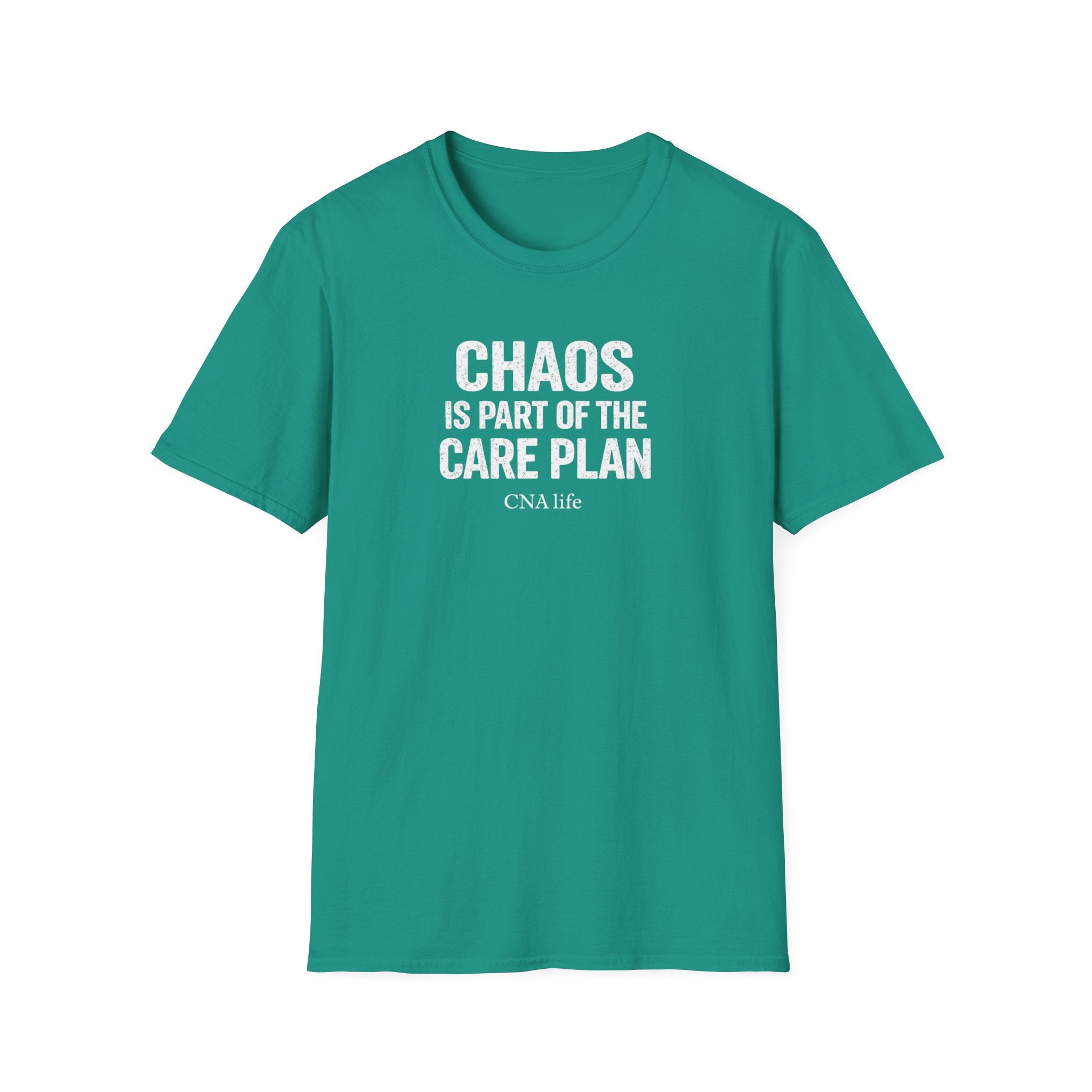 CNA T-Shirt — "Chaos Is Part of the Care Plan"