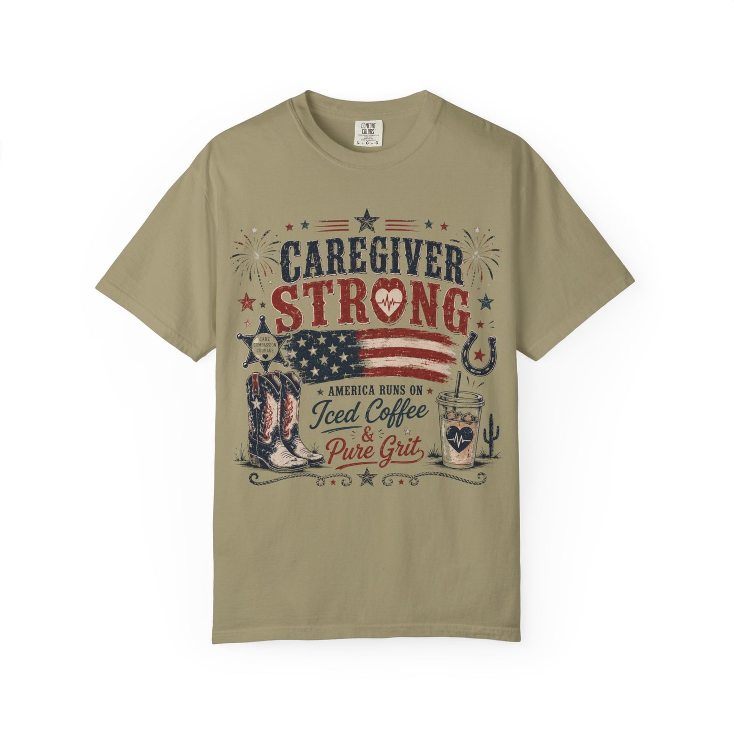'Caregiver Strong' Iced Coffee & Grit