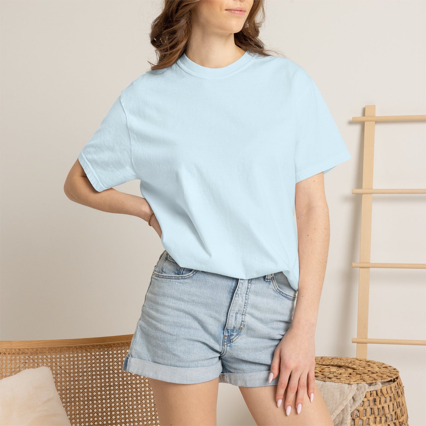 Caregiver Mode T-Shirt — Heartbeat Logo & Mountain Graphic