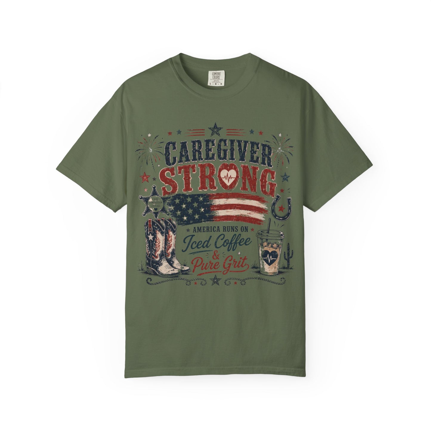 'Caregiver Strong' Iced Coffee & Grit