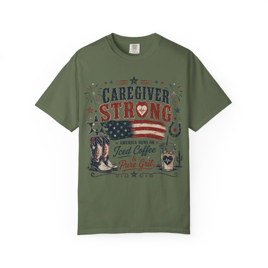 'Caregiver Strong' Iced Coffee & Grit