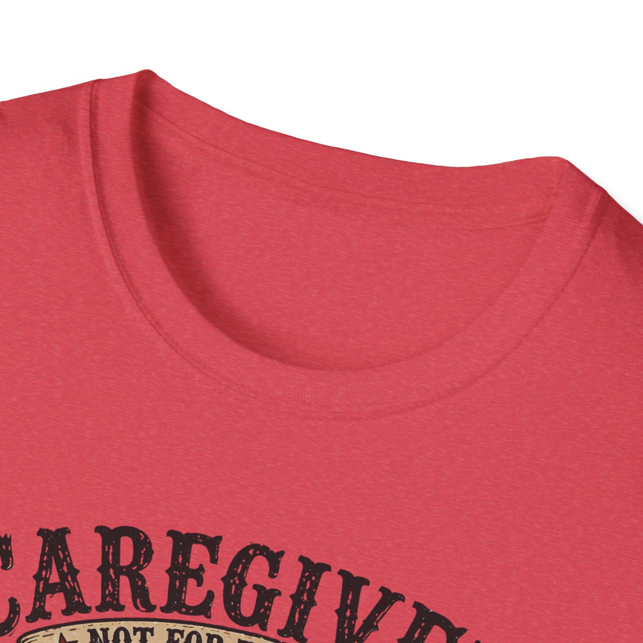 Caregiver Cowboy T-Shirt — "Caregiver: Still Showing Up" Graphic Tee