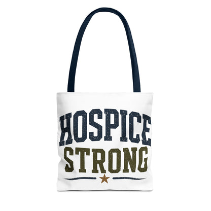 Hospice Strong Tote Bag — Support & Awareness Canvas Carryall
