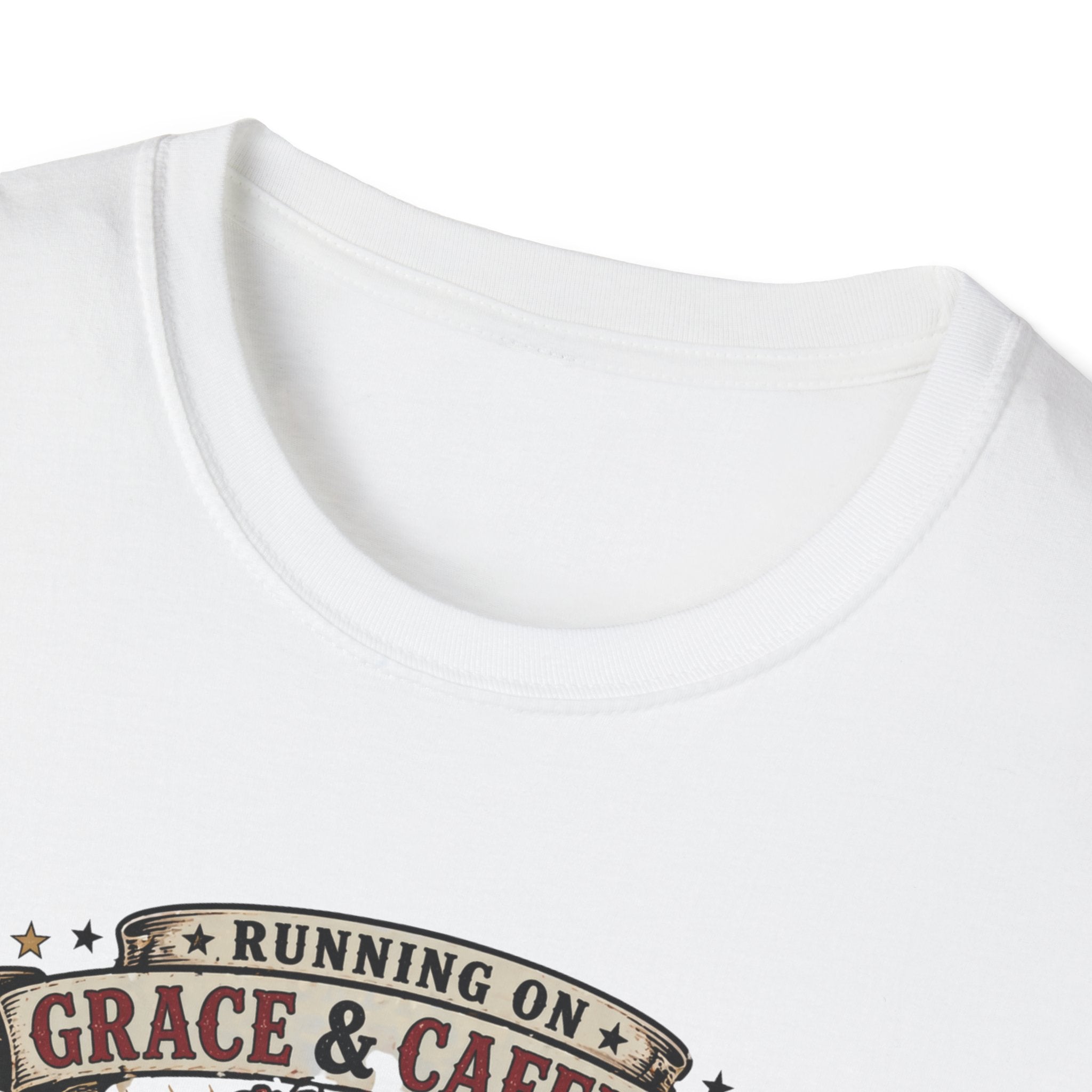 Coffee & Caffeine T-Shirt — 'Coffee Pressures' Heart Medical Graphic Tee