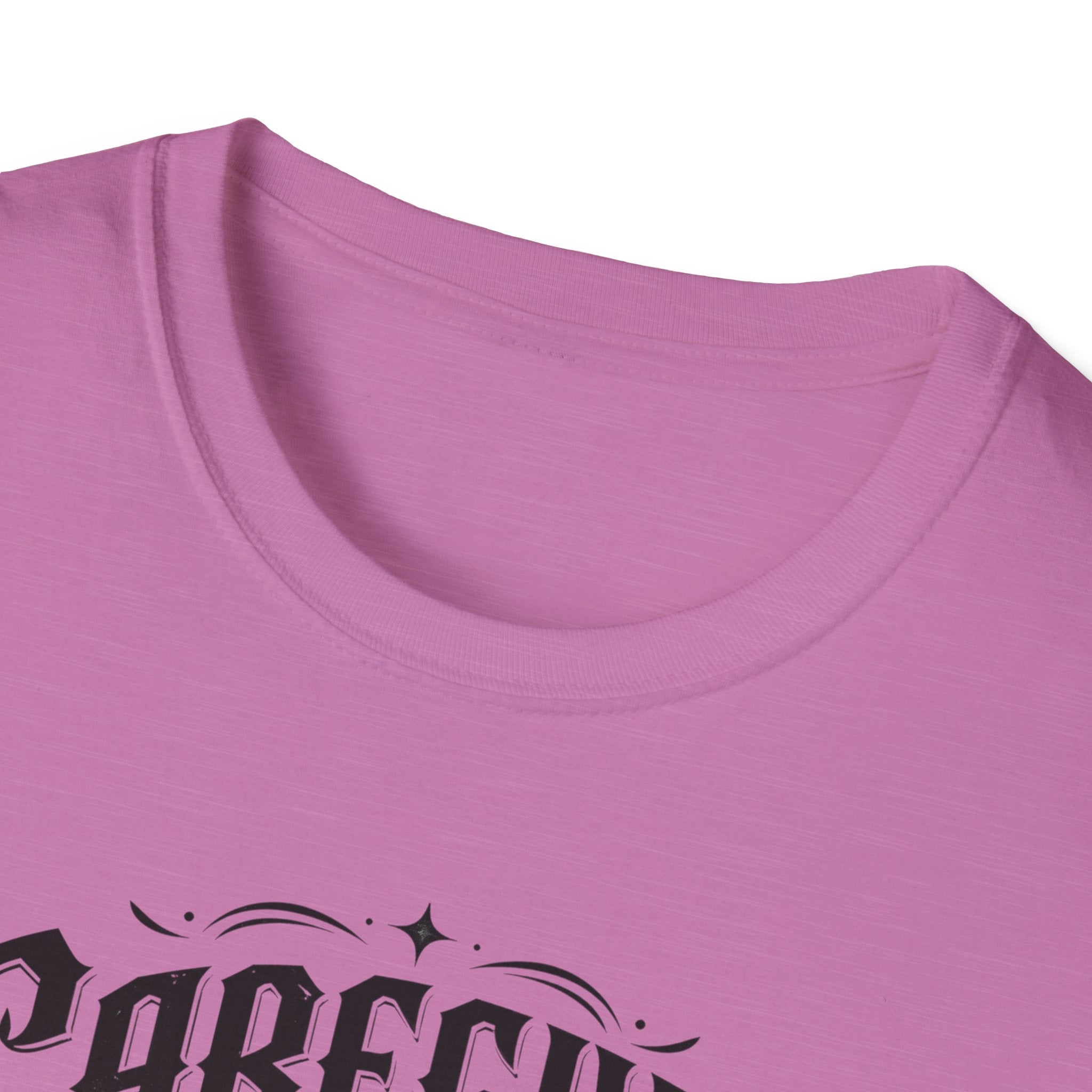Caregiver T-Shirt - "Caregiver With A Little Bit Of Attitude" Graphic Tee