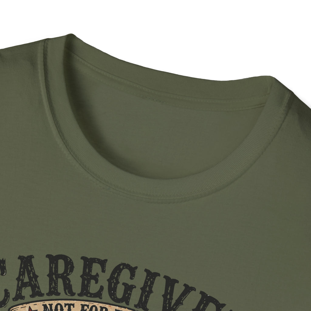 Caregiver Cowboy T-Shirt — "Caregiver: Still Showing Up" Graphic Tee