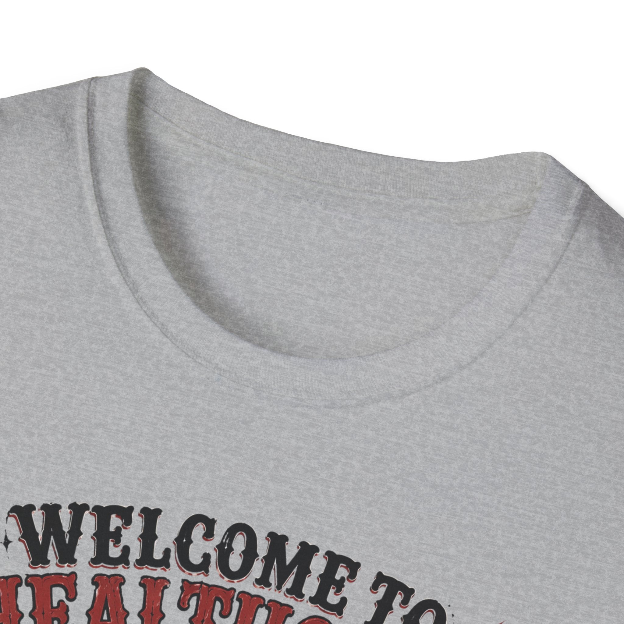 T-Shirt — “Welcome to Healthcare: Where Sleep Is Optional Skull Graphic Tee