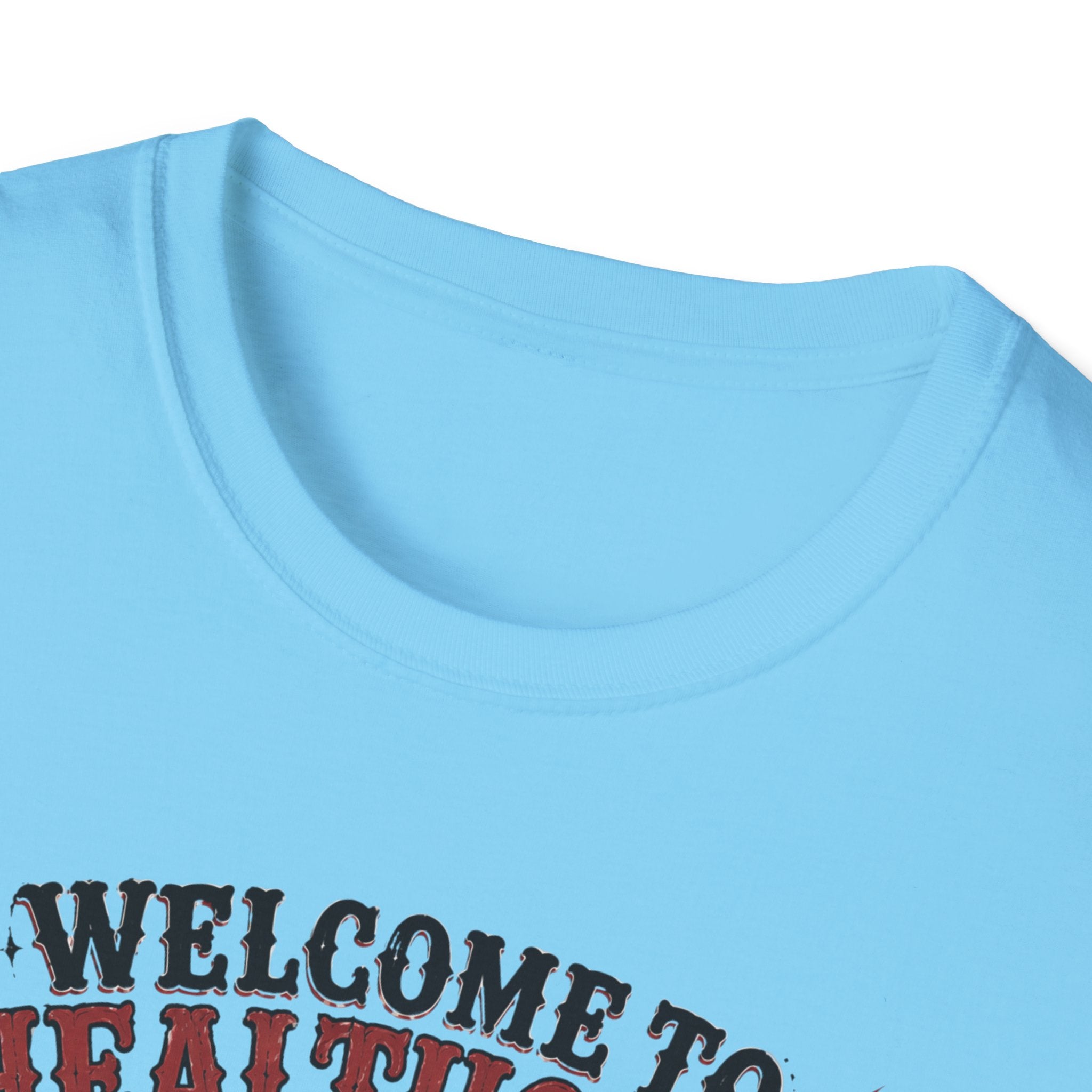 T-Shirt — “Welcome to Healthcare: Where Sleep Is Optional Skull Graphic Tee