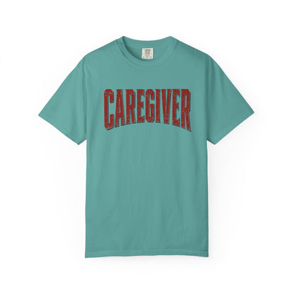 Caregiver Vintage Arch T-Shirt — Comfort Fit Caregiver Tee