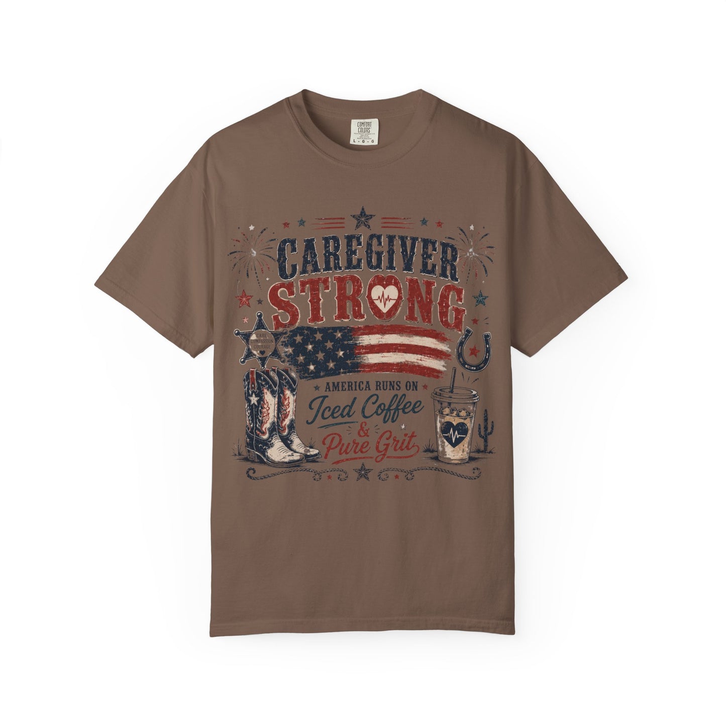 'Caregiver Strong' Iced Coffee & Grit