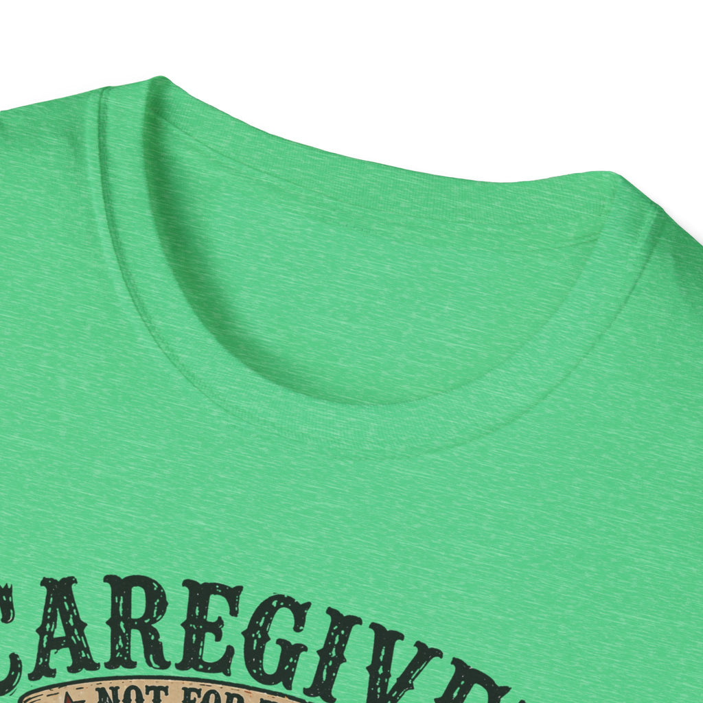 Caregiver Cowboy T-Shirt — "Caregiver: Still Showing Up" Graphic Tee