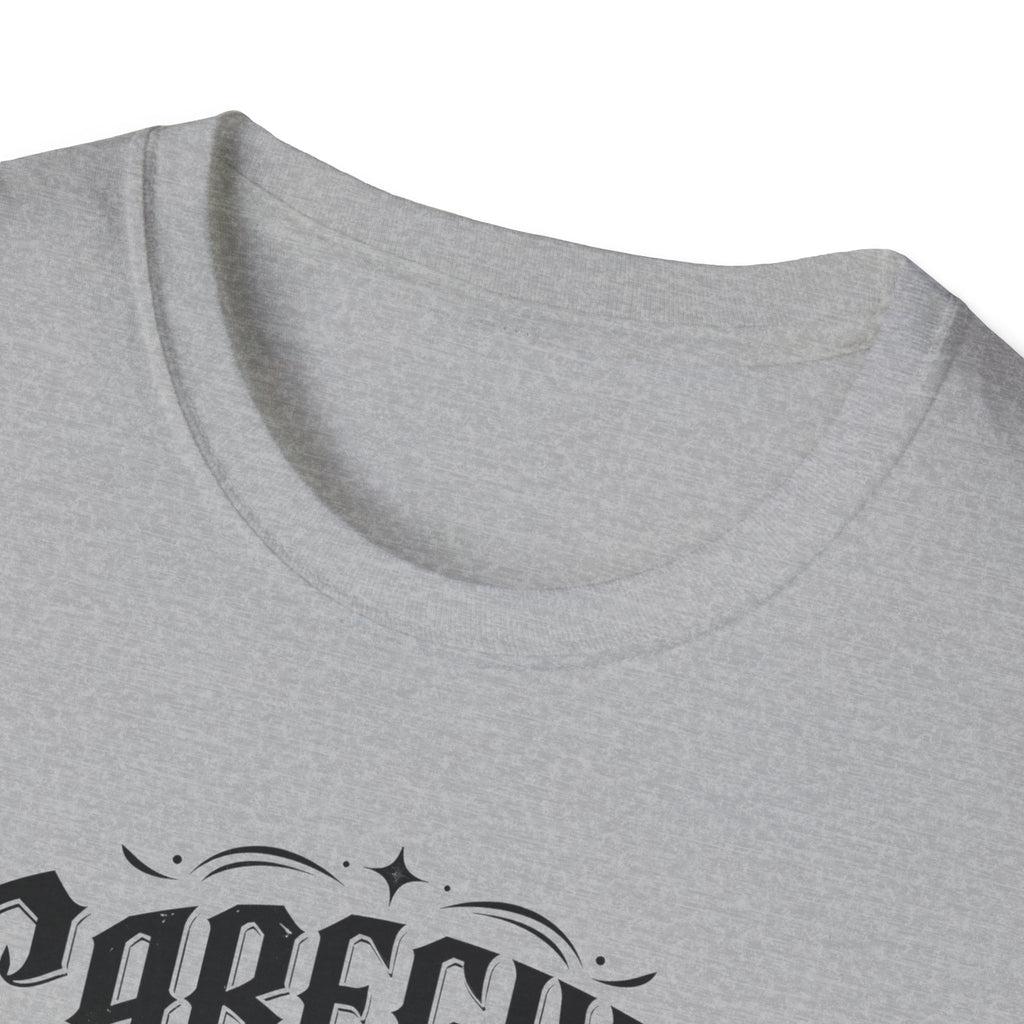 Caregiver T-Shirt - "Caregiver With A Little Bit Of Attitude" Graphic Tee