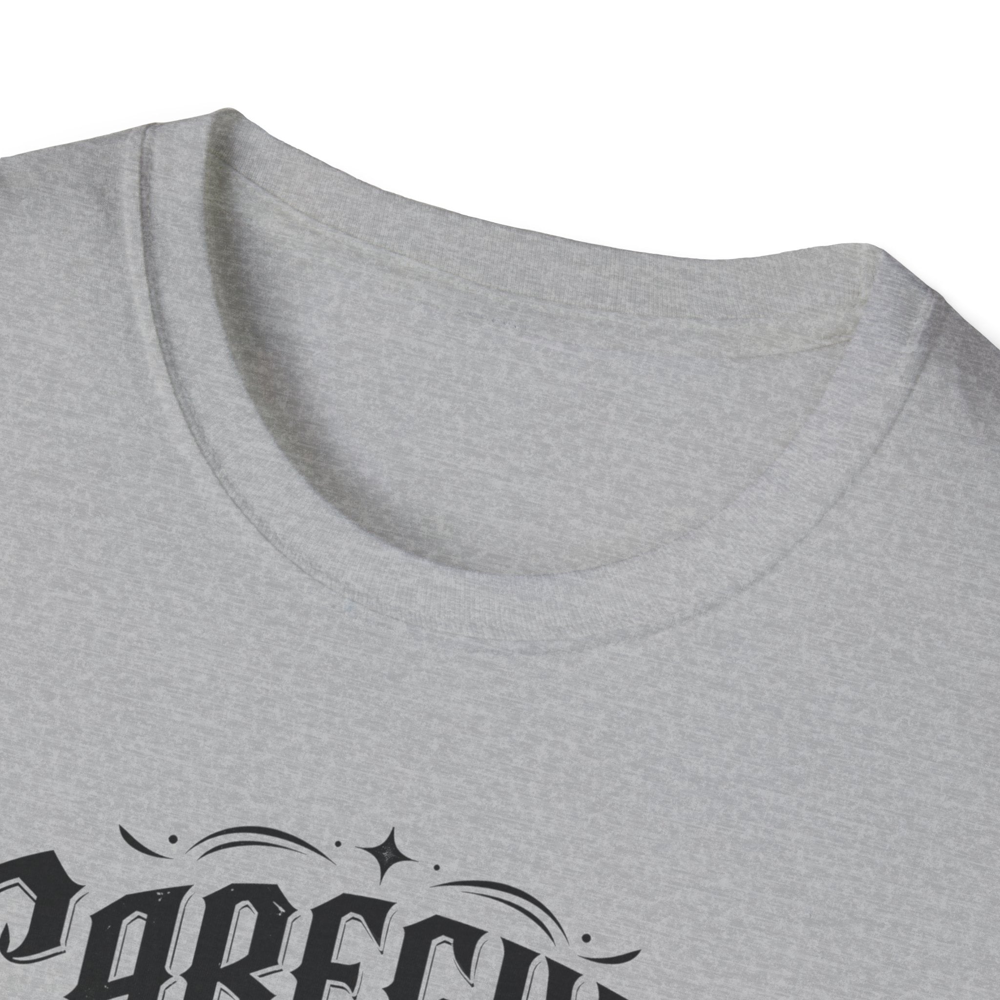 Caregiver T-Shirt - "Caregiver With A Little Bit Of Attitude" Graphic Tee