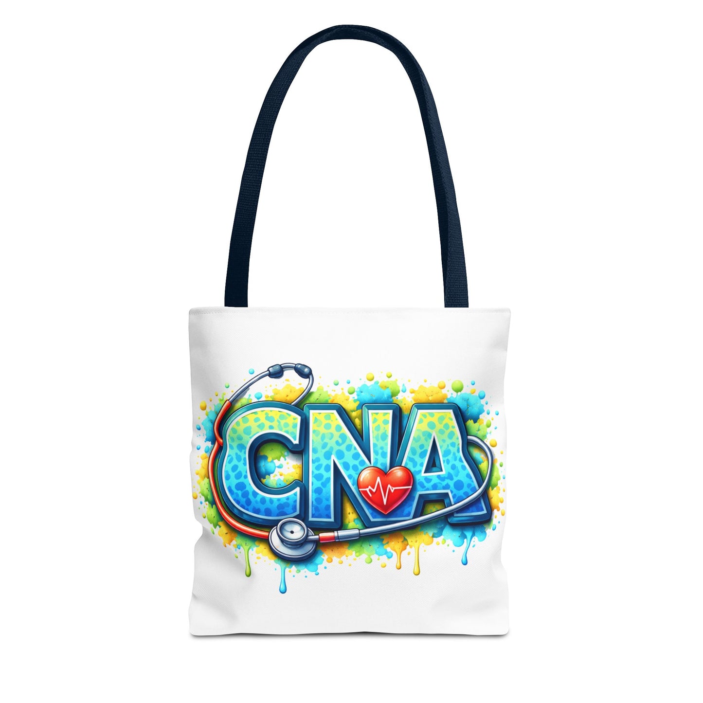 CNA Stethoscope Tote Bag – Colorful Healthcare Nurse Aide Gift