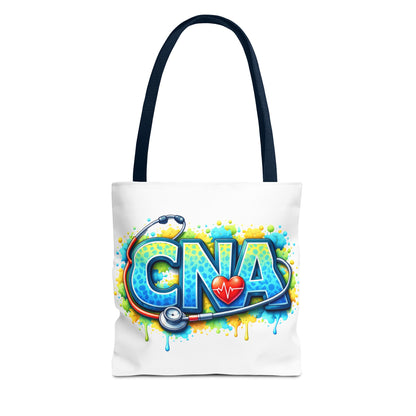 CNA Stethoscope Tote Bag – Colorful Healthcare Nurse Aide Gift