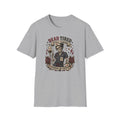 Dead Tired Nurse T-Shirt — "Dead Tired Still Caring, Running On Empty" Medical Humor Tee