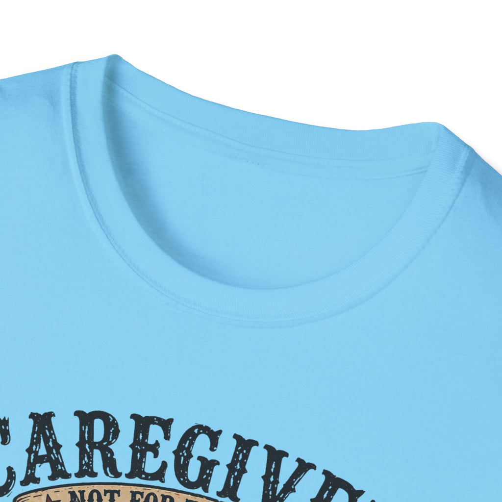 Caregiver Cowboy T-Shirt — "Caregiver: Still Showing Up" Graphic Tee