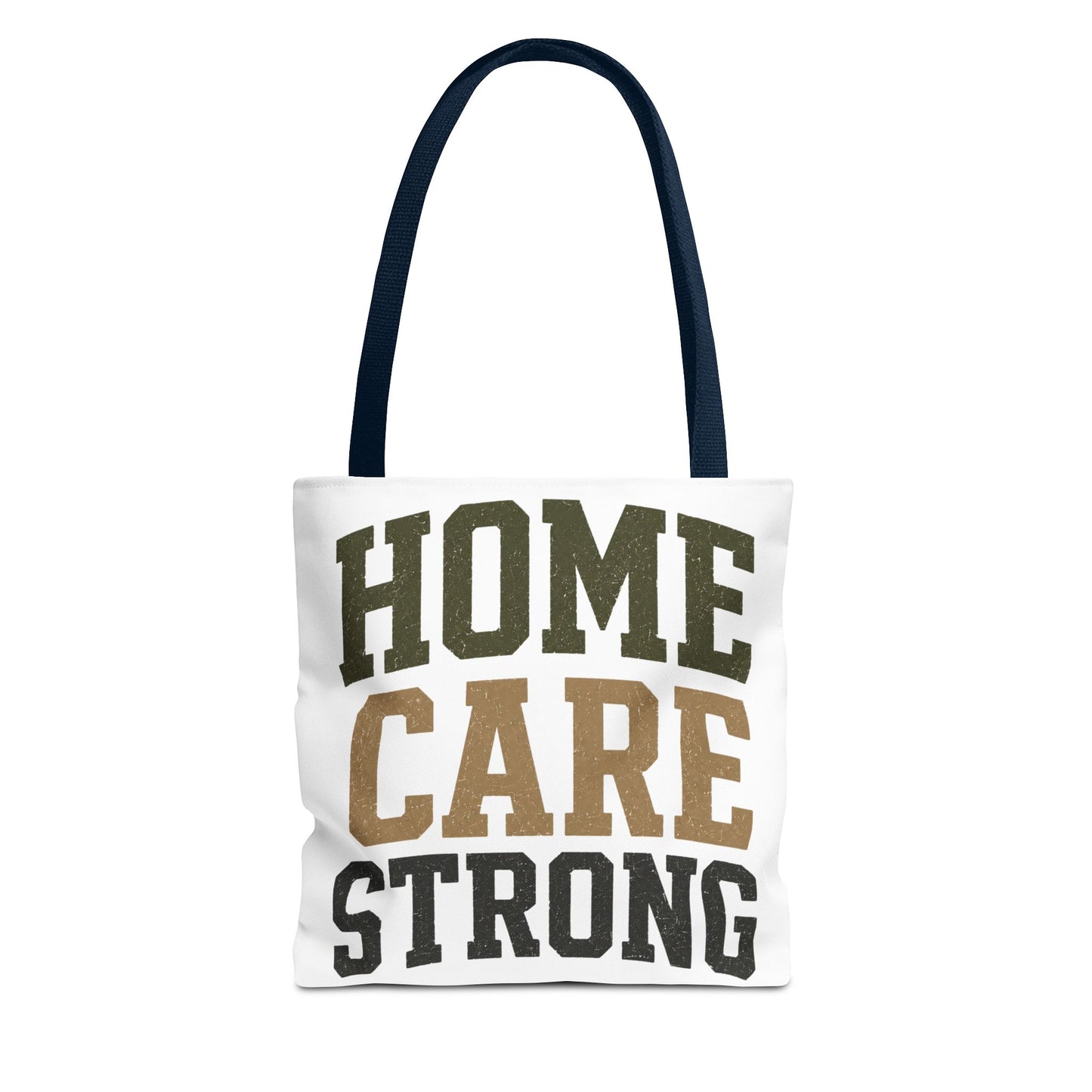 Home Care Strong Tote Bag — Durable AOP Shopper for Caregivers & Nurses