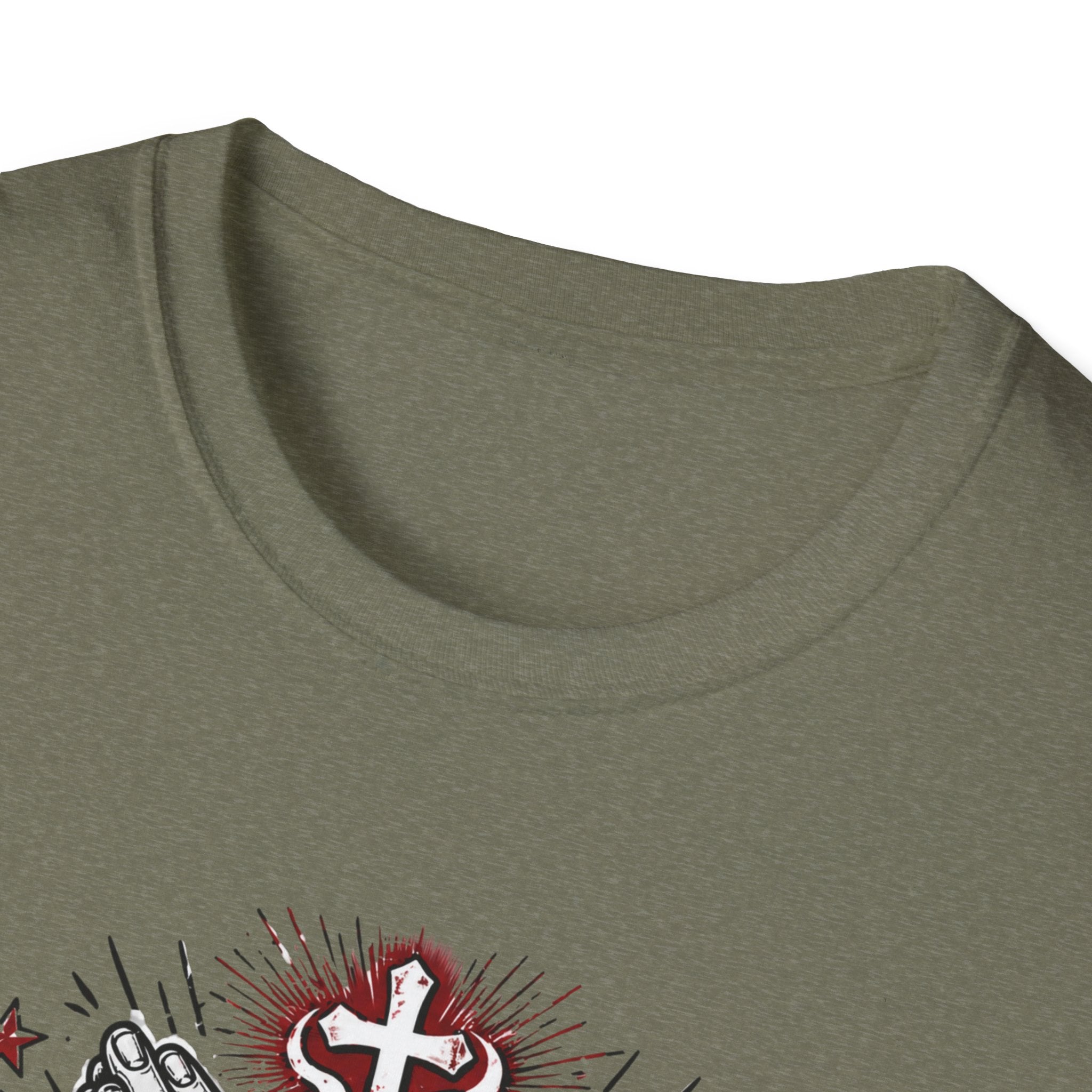 Prayer & Coffee T-Shirt — "Running on Prayer & Coffee" Christian Faith Tee