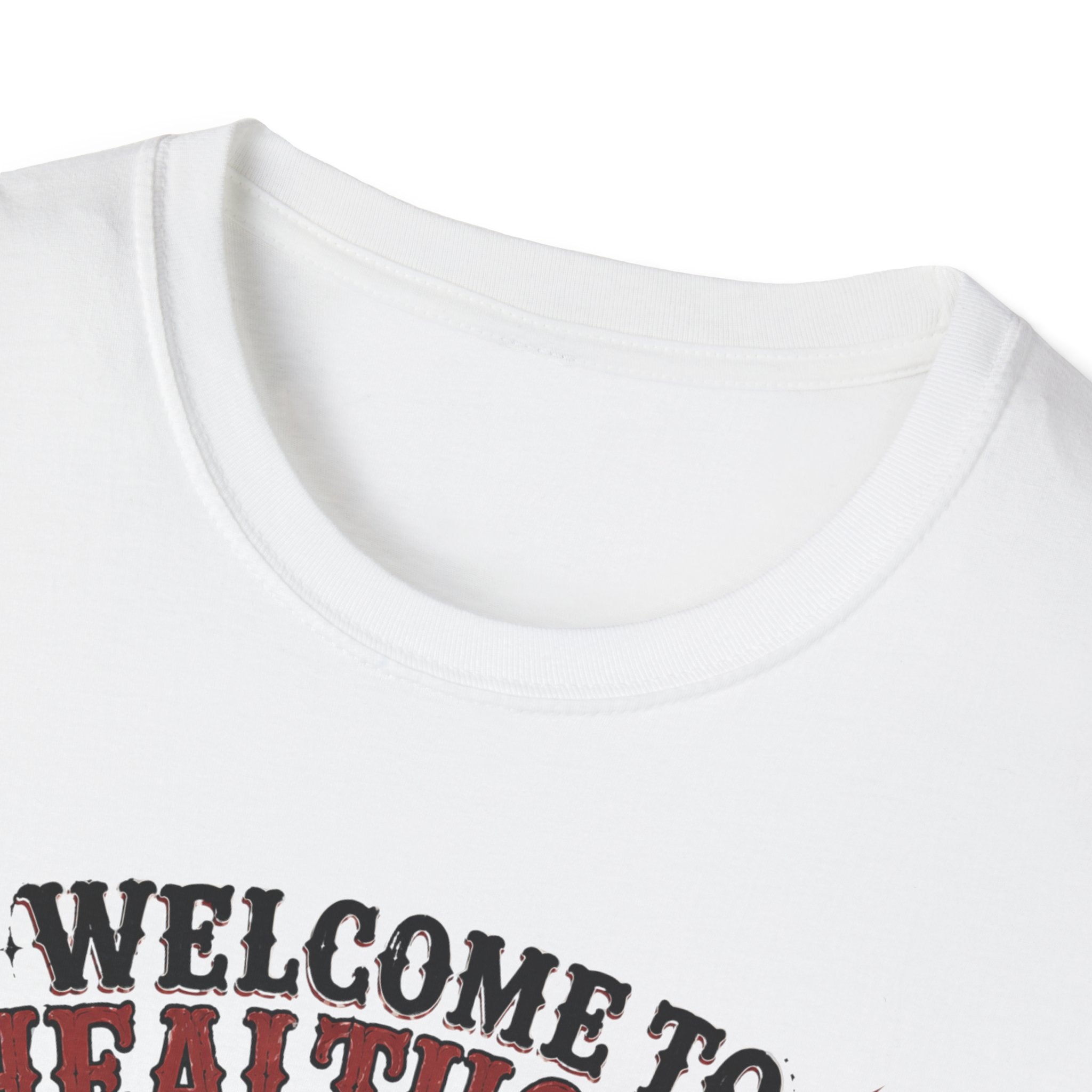T-Shirt — “Welcome to Healthcare: Where Sleep Is Optional Skull Graphic Tee
