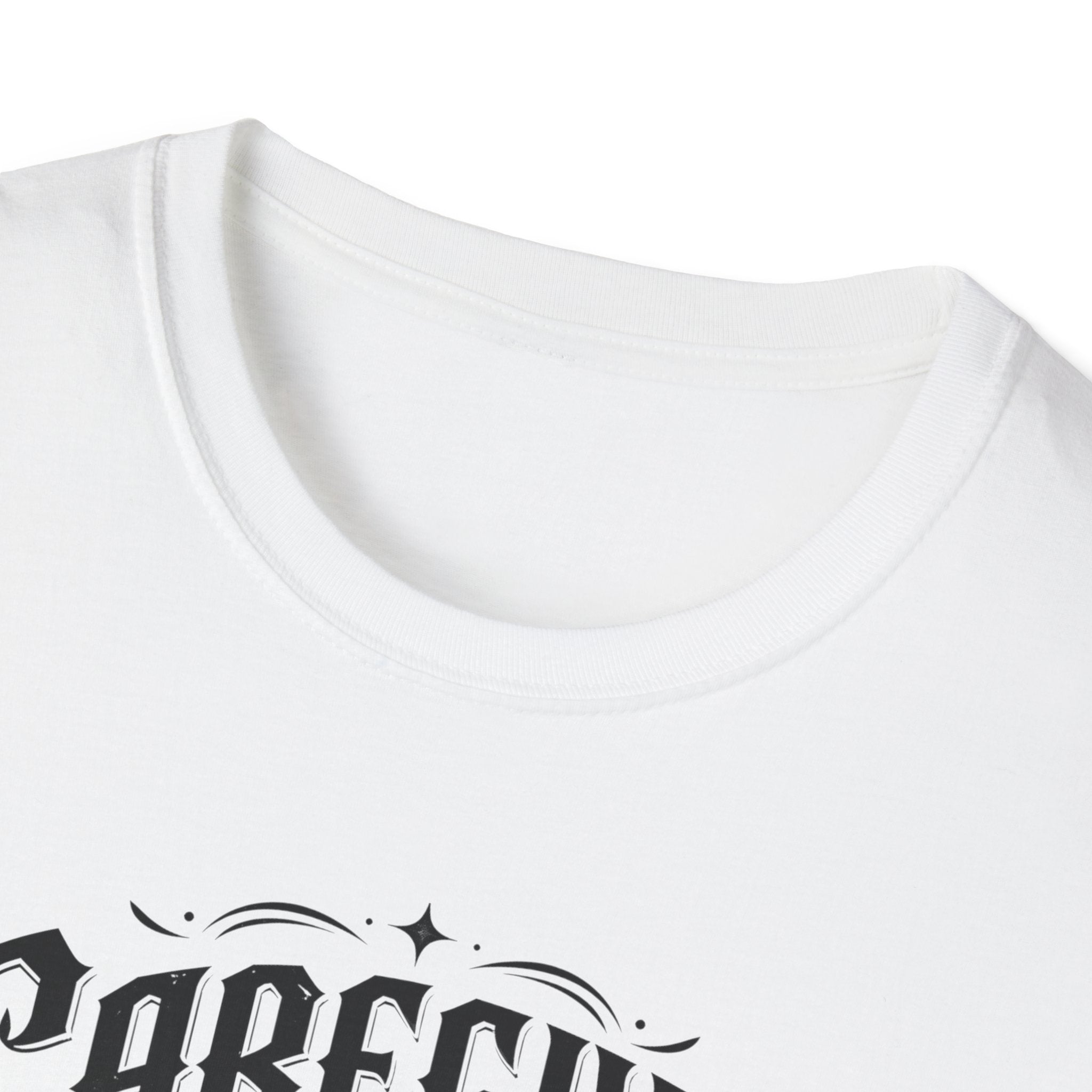 Caregiver T-Shirt - "Caregiver With A Little Bit Of Attitude" Graphic Tee