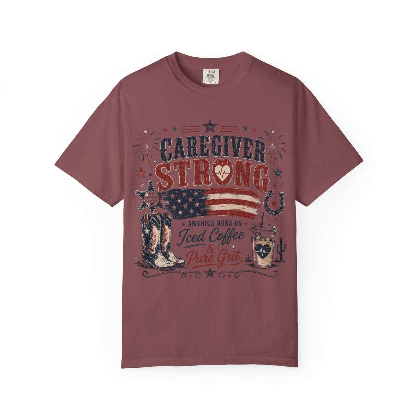 'Caregiver Strong' Iced Coffee & Grit