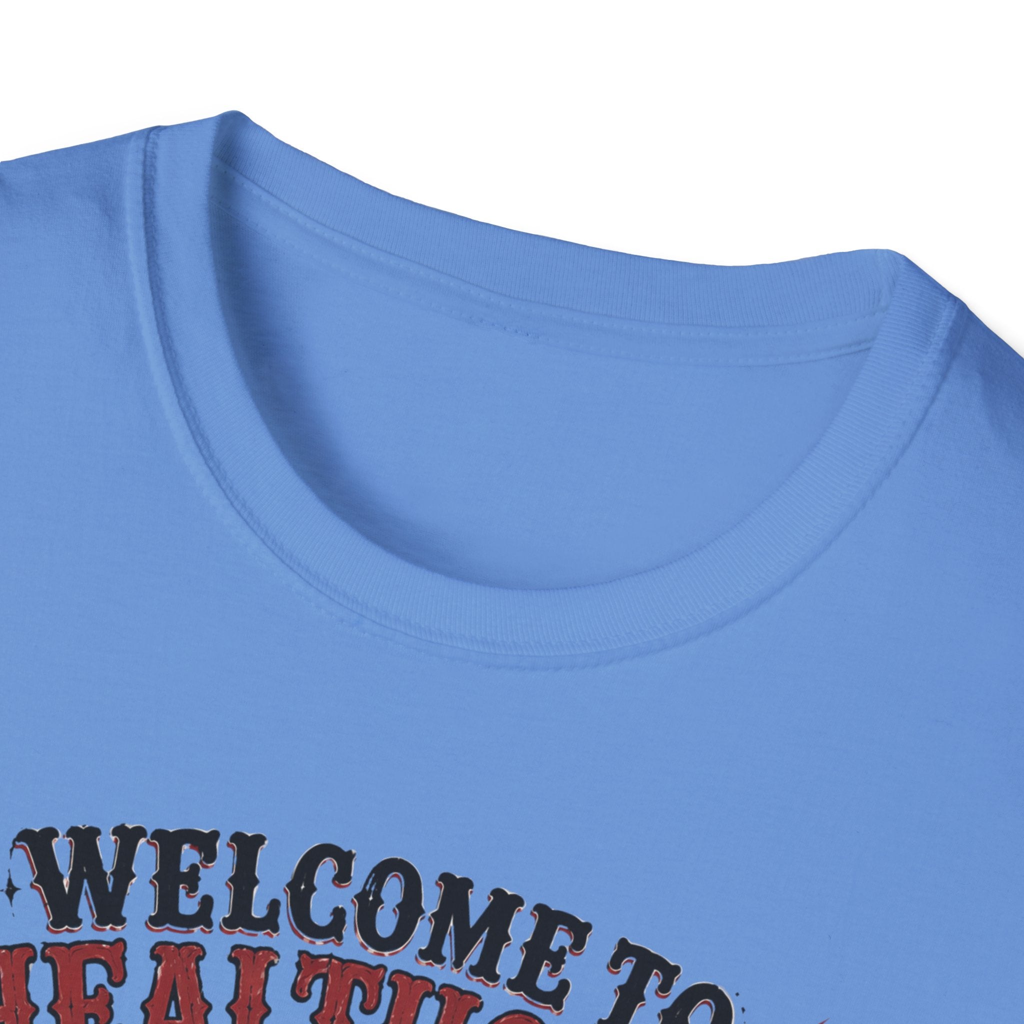T-Shirt — “Welcome to Healthcare: Where Sleep Is Optional Skull Graphic Tee