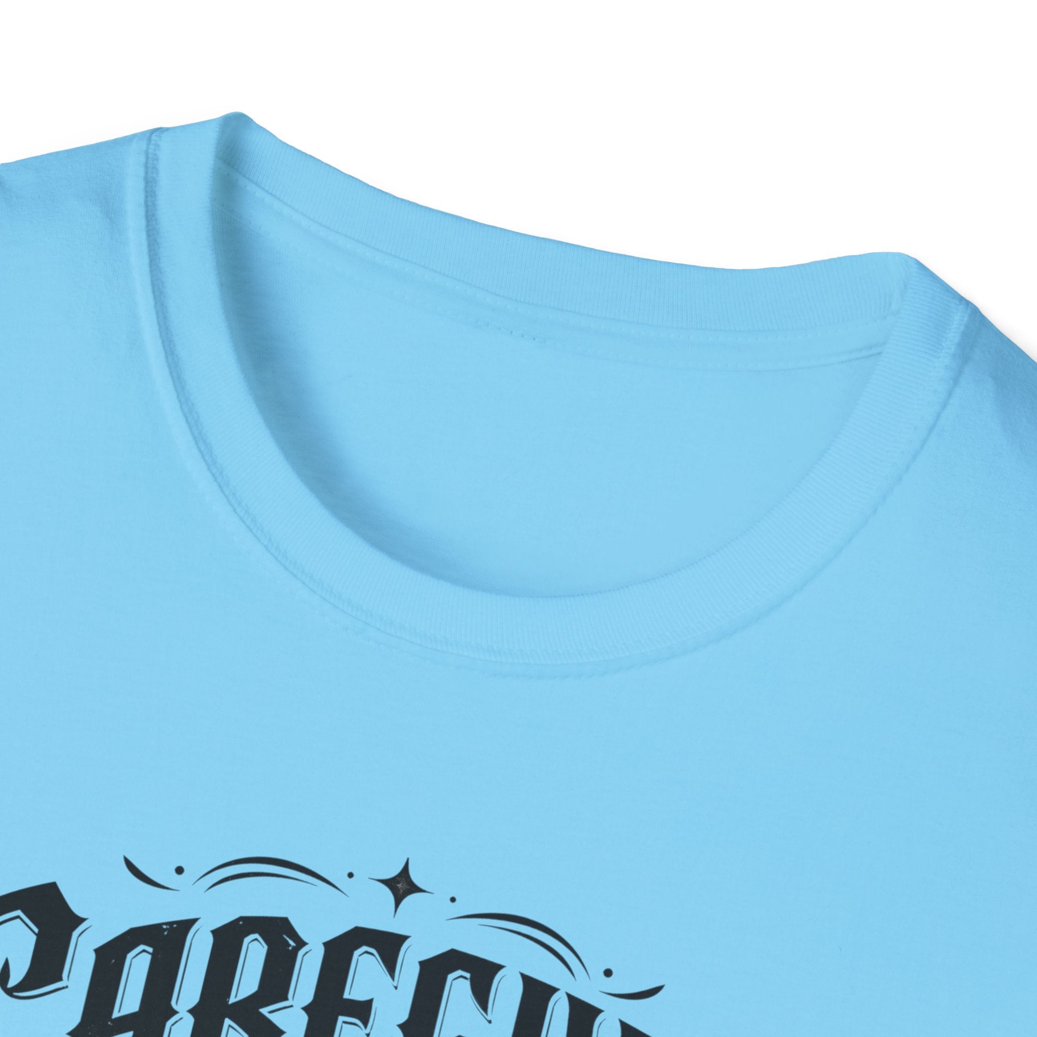 Caregiver T-Shirt - "Caregiver With A Little Bit Of Attitude" Graphic Tee