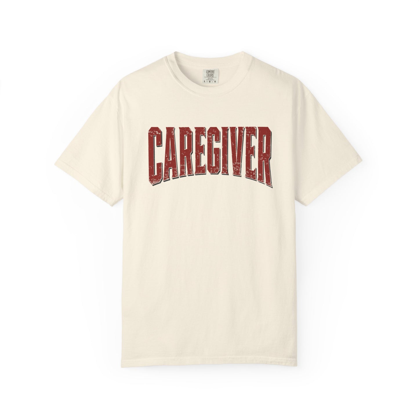Caregiver Vintage Arch T-Shirt — Comfort Fit Caregiver Tee