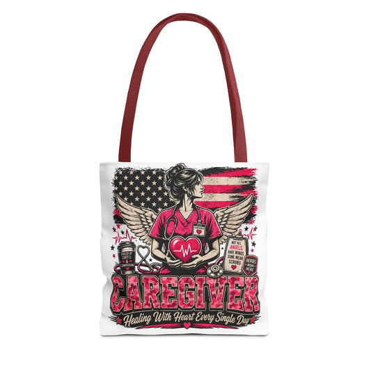 Caregiver Tote Bag – Nursing Angel Design,