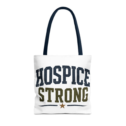 Hospice Strong Tote Bag — Support & Awareness Canvas Carryall