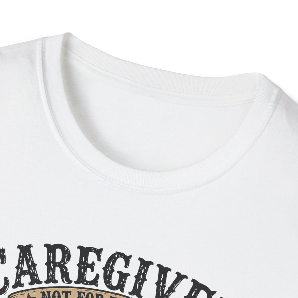 Caregiver Cowboy T-Shirt — "Caregiver: Still Showing Up" Graphic Tee