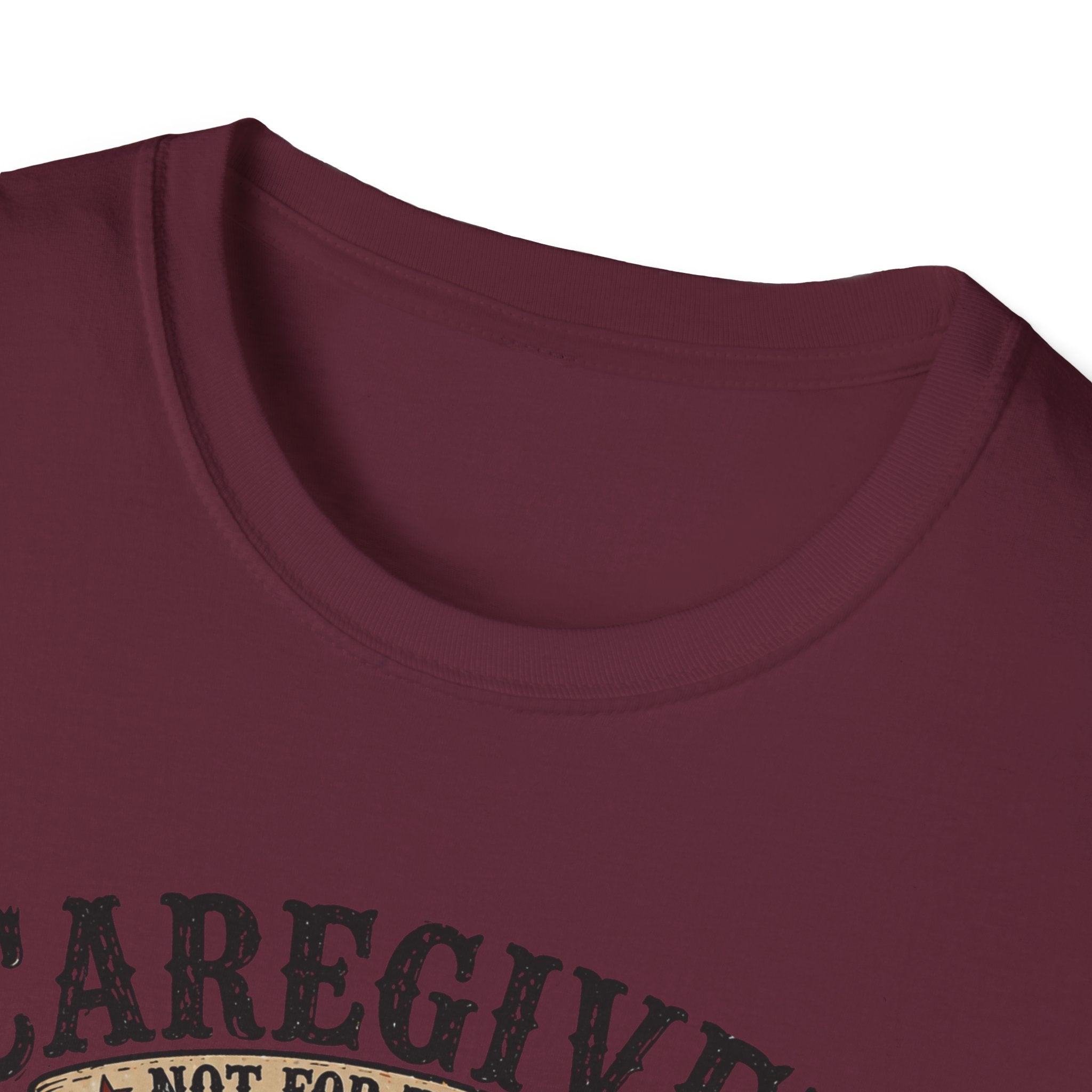 Caregiver Cowboy T-Shirt — "Caregiver: Still Showing Up" Graphic Tee