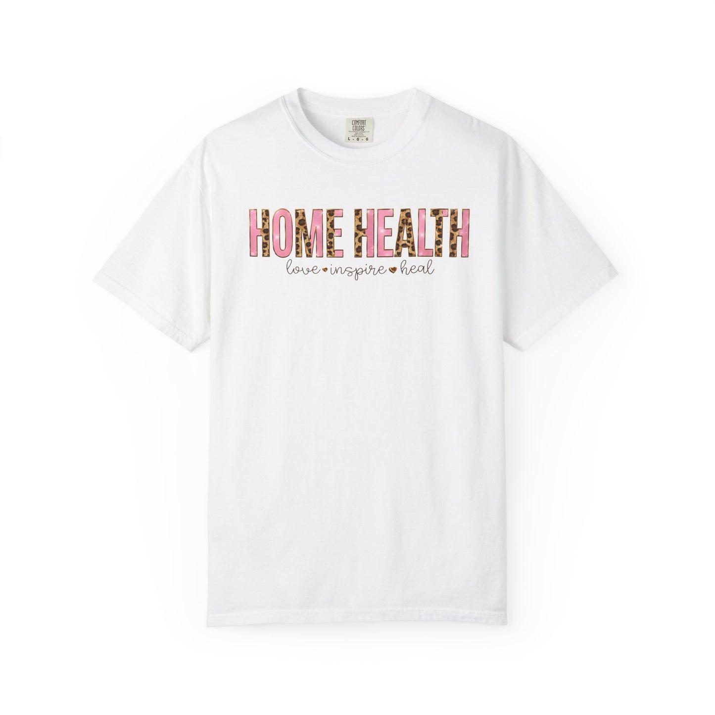 Home Health Floral T-Shirt — Caregiver Appreciation Tee