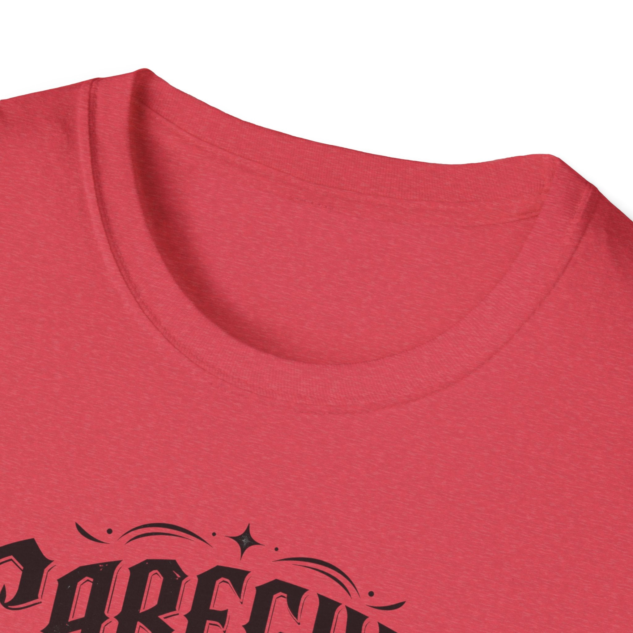 Caregiver T-Shirt - "Caregiver With A Little Bit Of Attitude" Graphic Tee