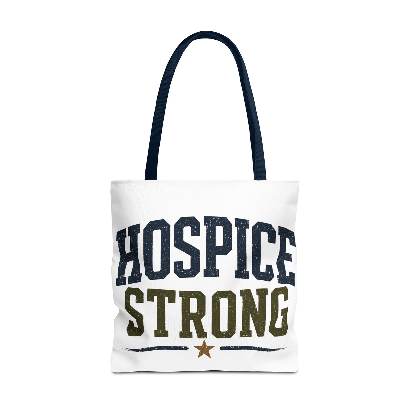 Hospice Strong Tote Bag — Support & Awareness Canvas Carryall