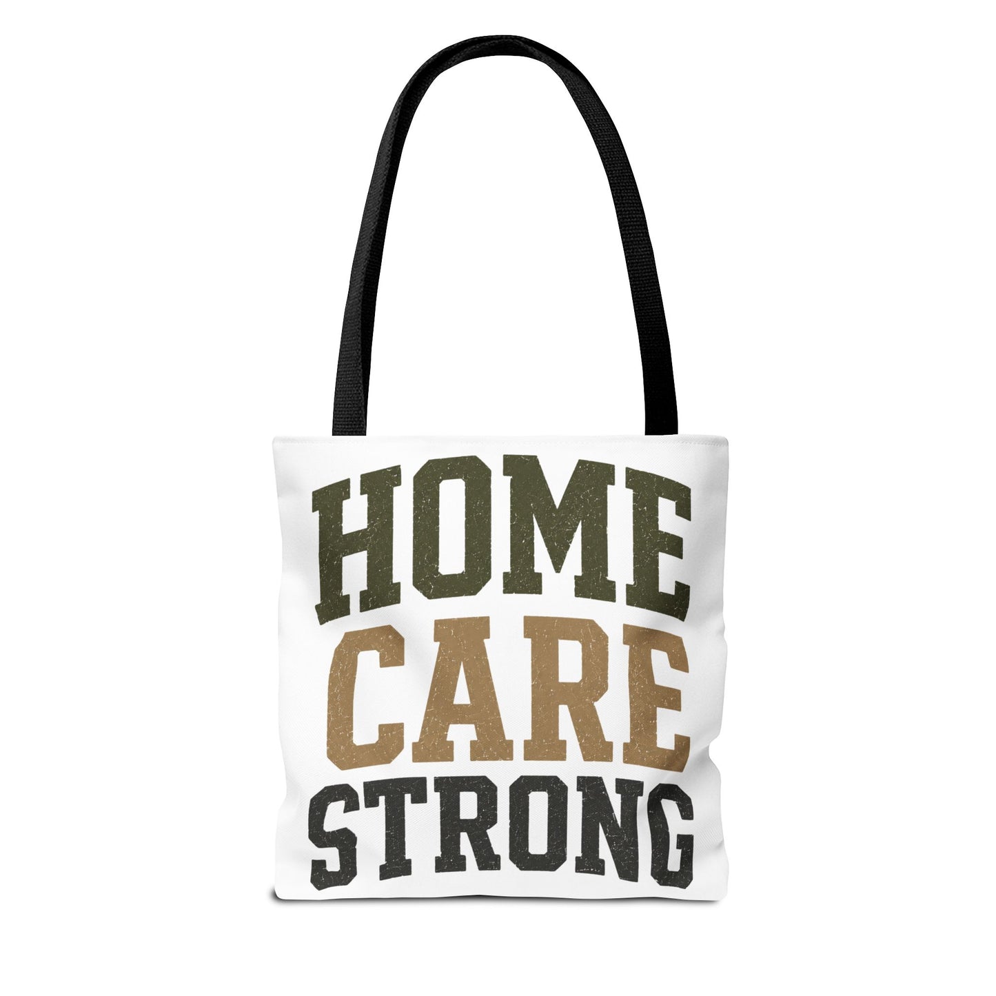 Home Care Strong Tote Bag — Durable AOP Shopper for Caregivers & Nurses