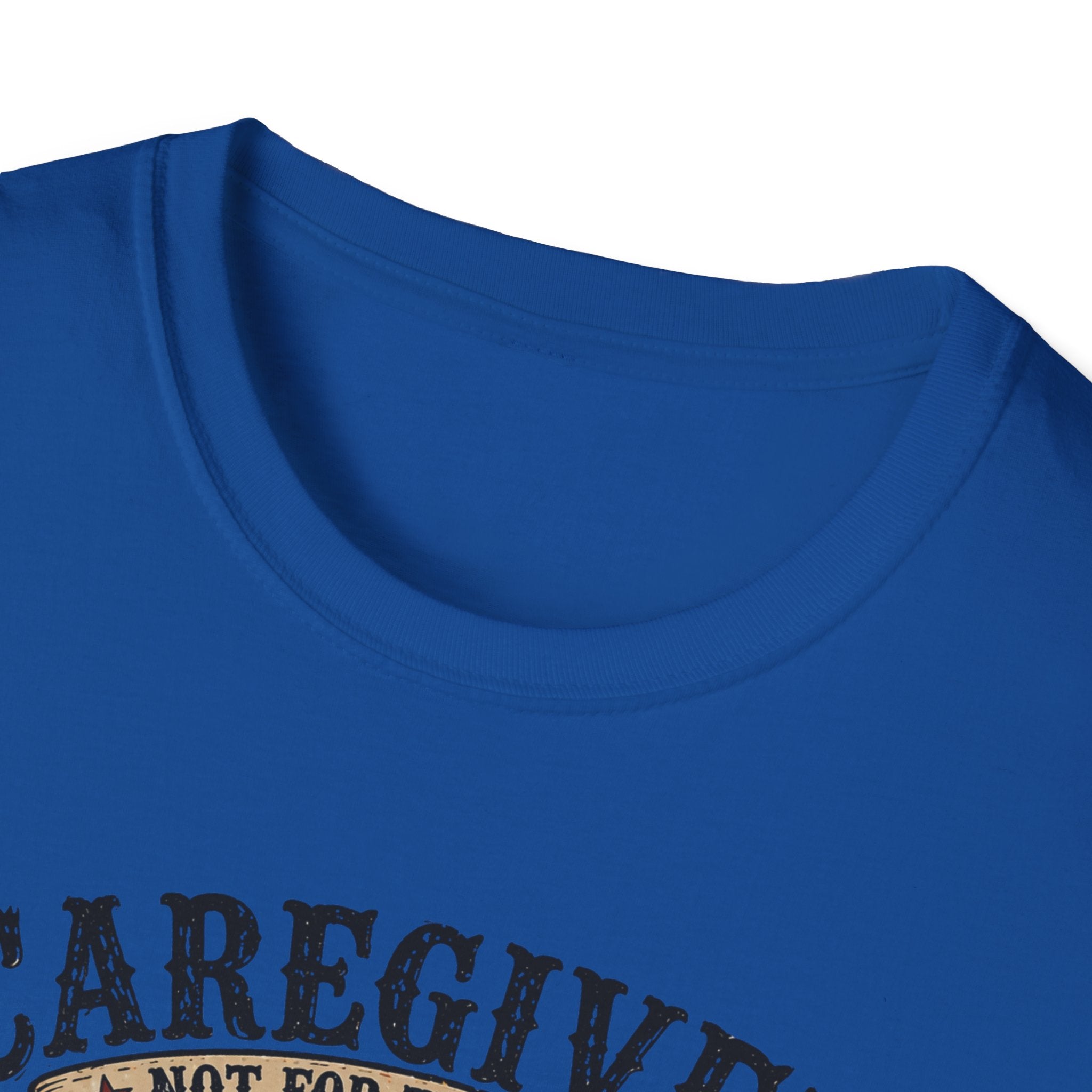 Caregiver Cowboy T-Shirt — "Caregiver: Still Showing Up" Graphic Tee