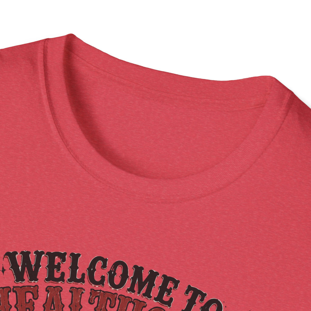 T-Shirt — “Welcome to Healthcare: Where Sleep Is Optional Skull Graphic Tee