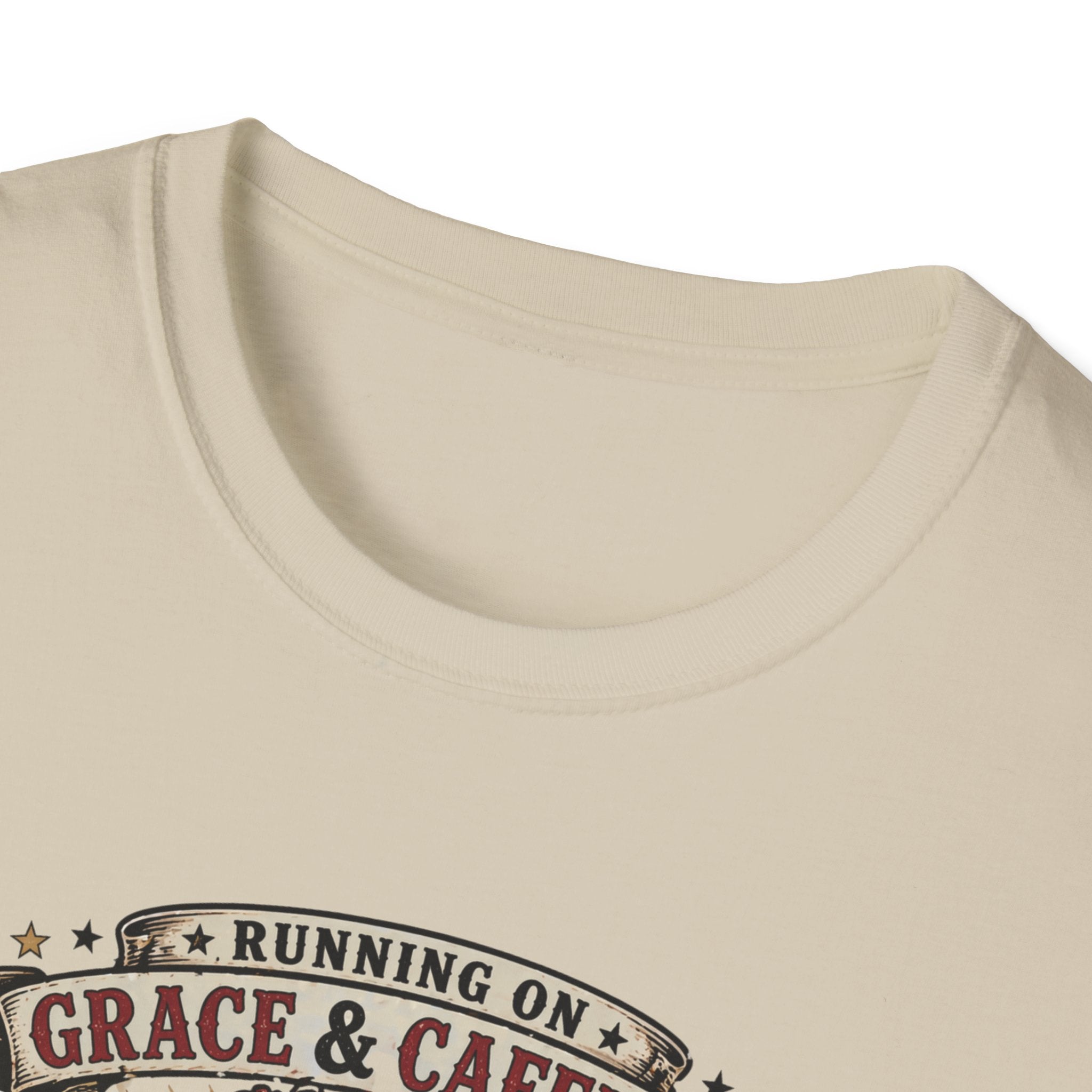 Coffee & Caffeine T-Shirt — 'Coffee Pressures' Heart Medical Graphic Tee