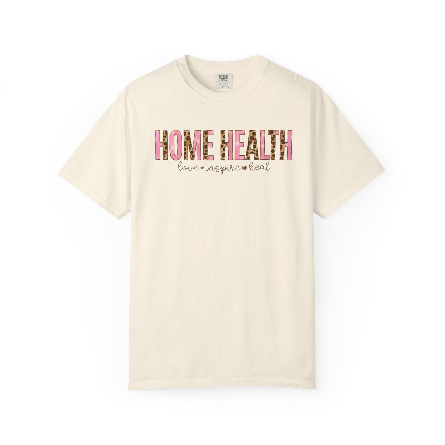 Home Health Floral T-Shirt — Caregiver Appreciation Tee