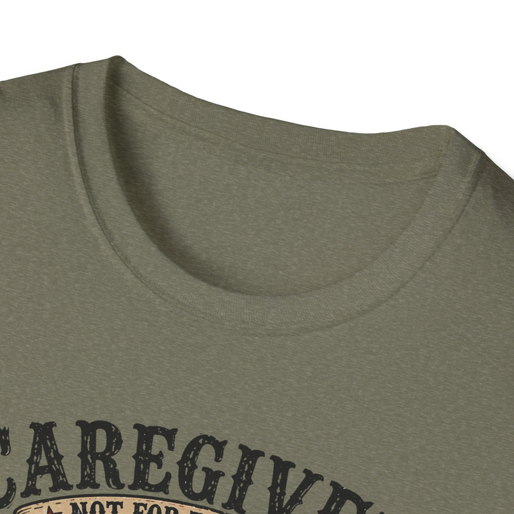 Caregiver Cowboy T-Shirt — "Caregiver: Still Showing Up" Graphic Tee