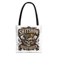 Tote Bag — "Shitshow Supervisor" Skull Graphic Tote