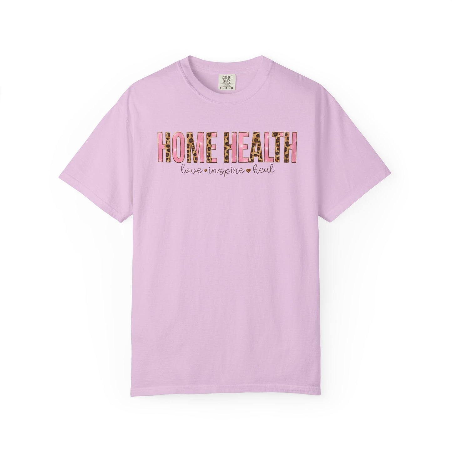 Home Health Floral T-Shirt — Caregiver Appreciation Tee