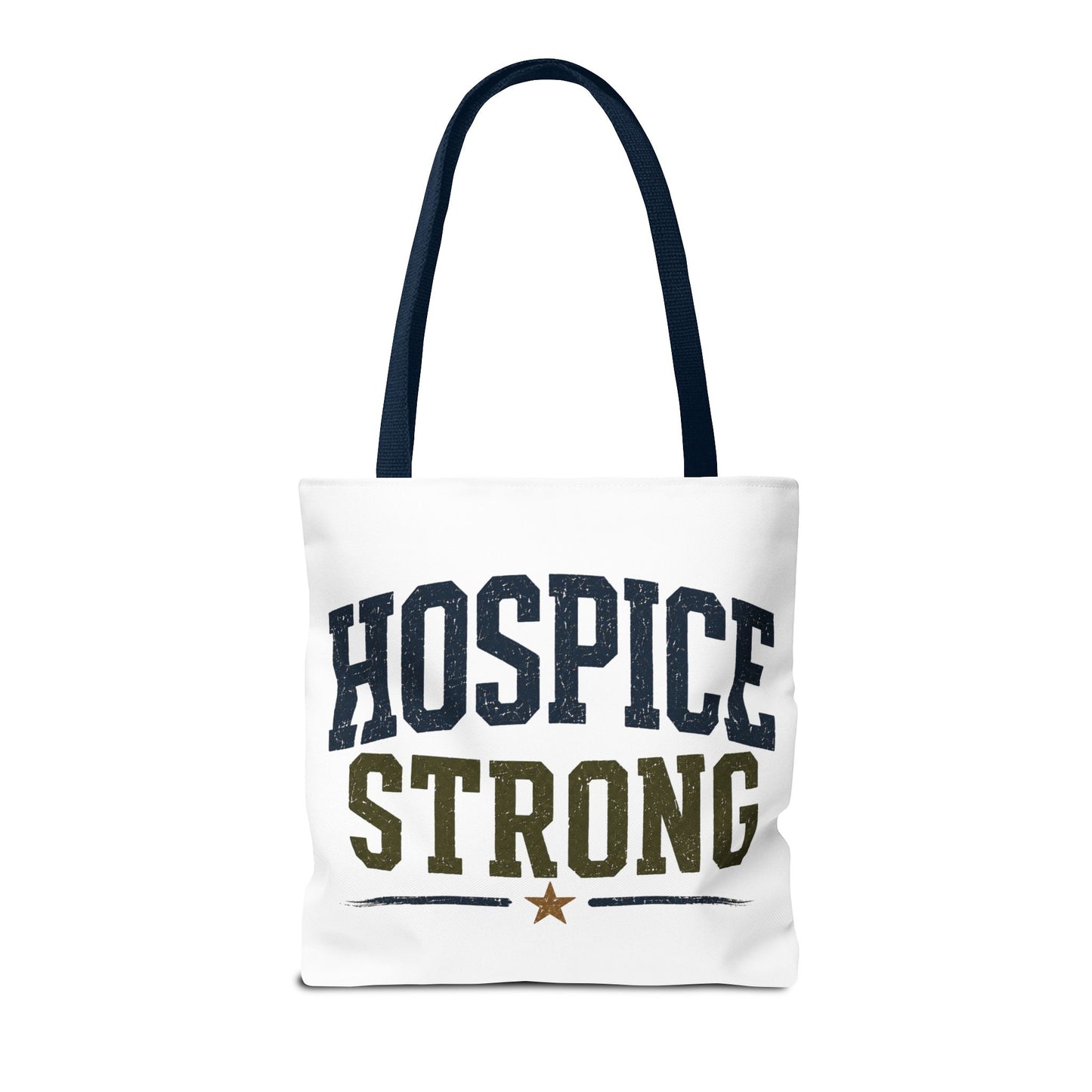 Hospice Strong Tote Bag — Support & Awareness Canvas Carryall