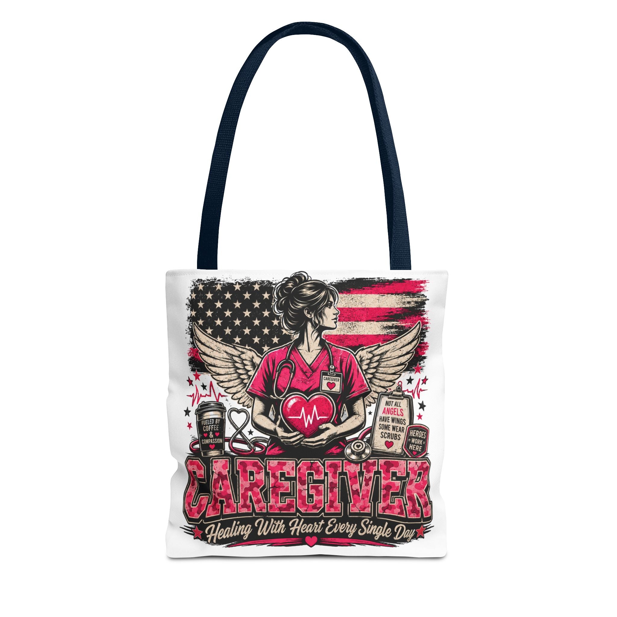 Caregiver Tote Bag – Nursing Angel Design,