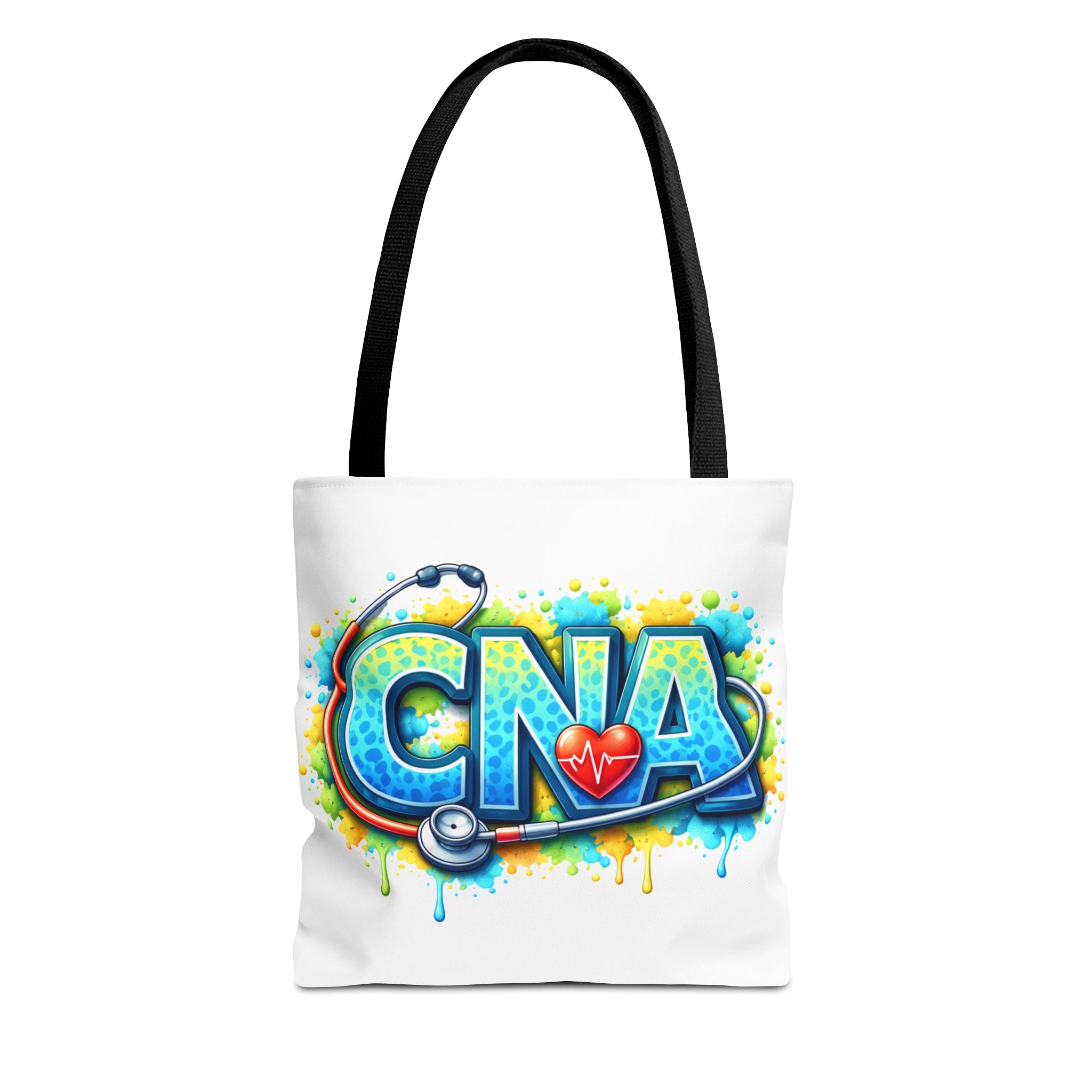 CNA Stethoscope Tote Bag – Colorful Healthcare Nurse Aide Gift